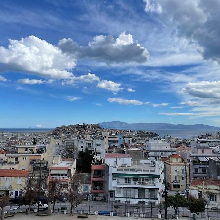 George & Nia Apartment - Central Kavala With Panoramic Terrace View Esterno foto