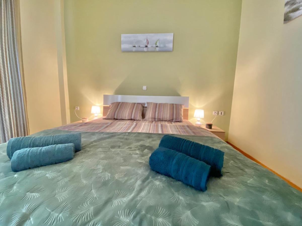 George & Nia Apartment - Central Kavala With Panoramic Terrace View Esterno foto